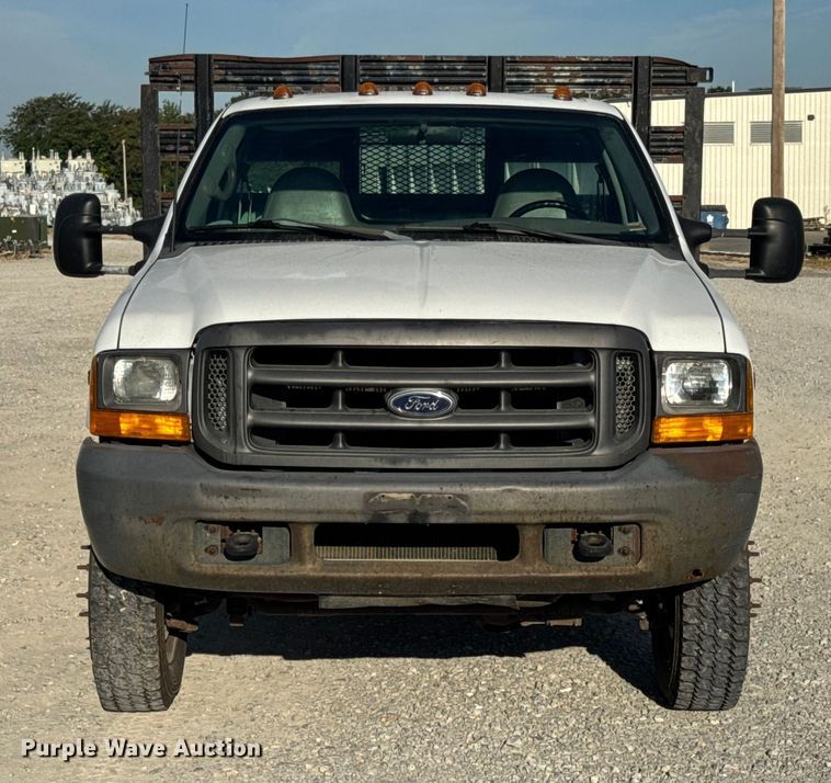 image for item DW6567 1999 Ford F450 Super Duty XL dump flatbed truck