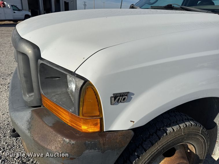 image for item DW6567 1999 Ford F450 Super Duty XL dump flatbed truck