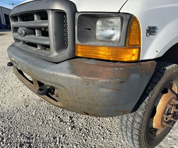 image for item DW6567 1999 Ford F450 Super Duty XL dump flatbed truck