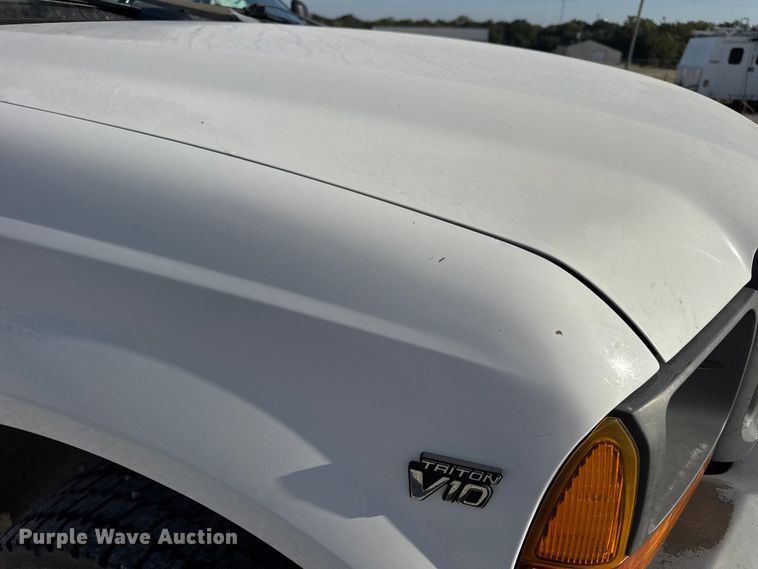 image for item DW6567 1999 Ford F450 Super Duty XL dump flatbed truck