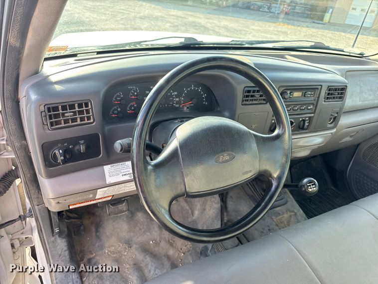 image for item DW6567 1999 Ford F450 Super Duty XL dump flatbed truck