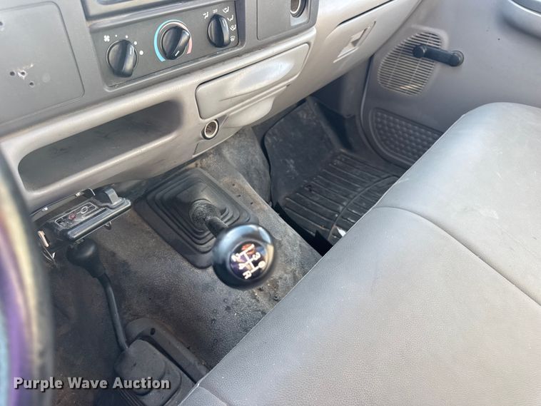 image for item DW6567 1999 Ford F450 Super Duty XL dump flatbed truck