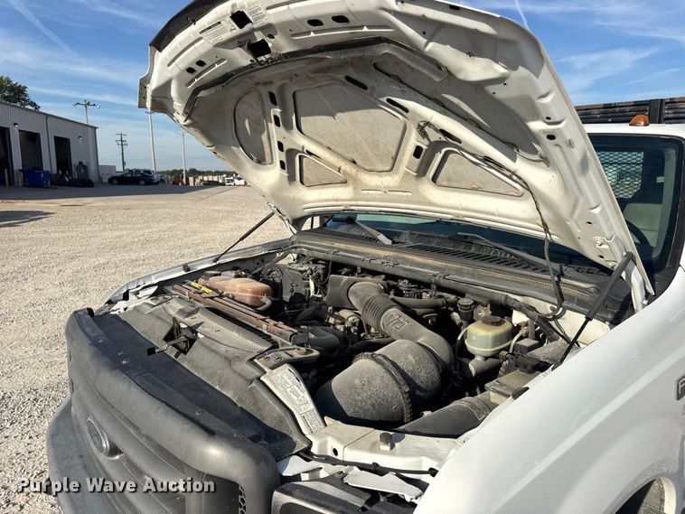 image for item DW6567 1999 Ford F450 Super Duty XL dump flatbed truck