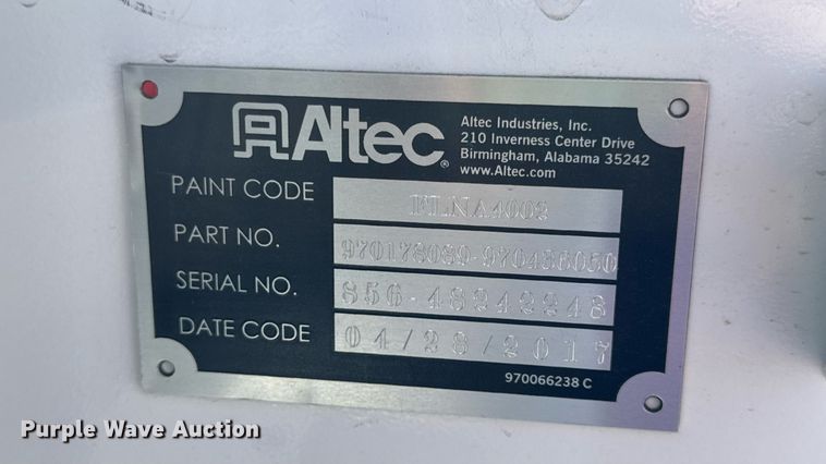 image for item DW6570 2016 Ford F550 Super Duty XL bucket truck