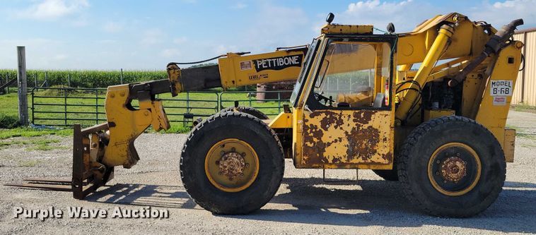 image for item DX7416 1988 Pettibone B-68C telehandler