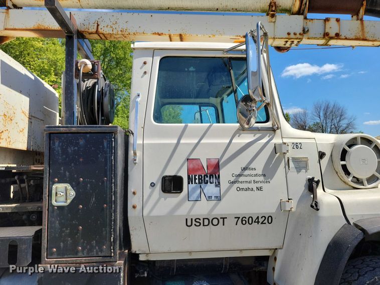 image for item DX7420 1996 Ford L8000 sewer jetter truck