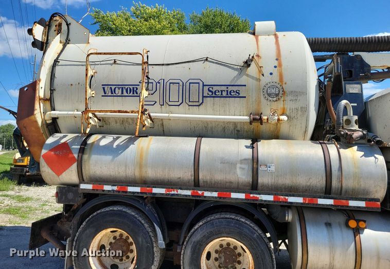 image for item DX7420 1996 Ford L8000 sewer jetter truck