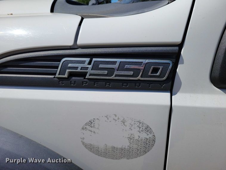 image for item DX7422 2015 Ford F550 Super Duty XL Crew Cab vacuum truck