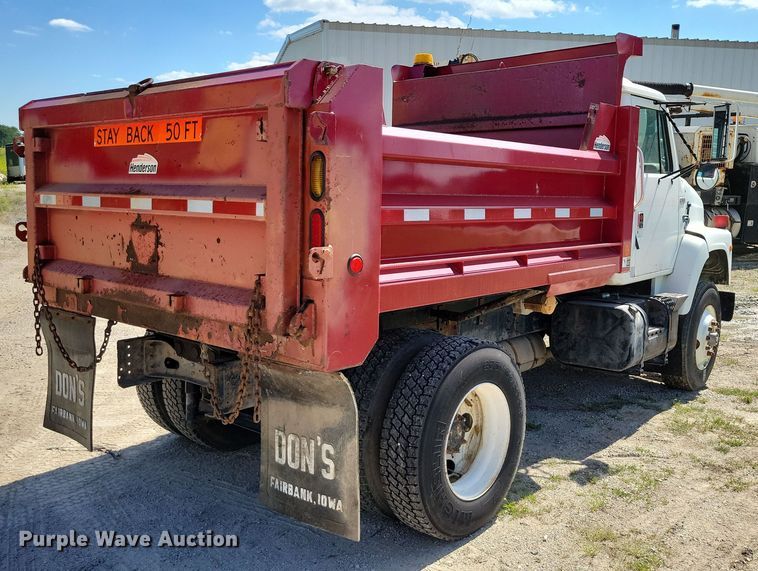 image for item DX7424 1989 International S2100 dump truck