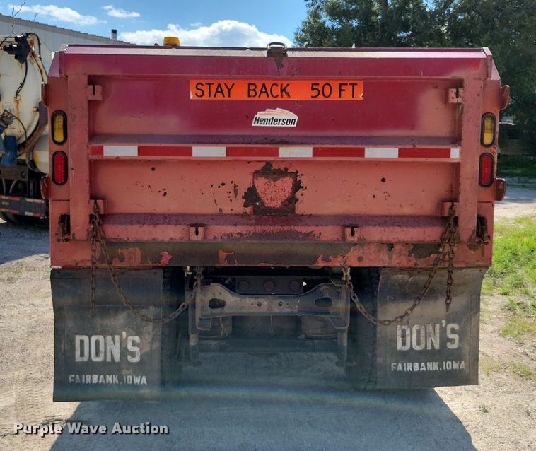 image for item DX7424 1989 International S2100 dump truck