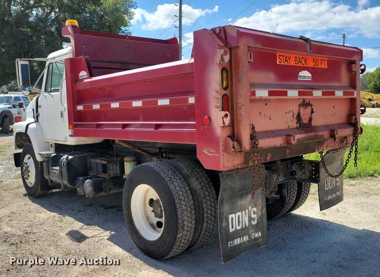 image for item DX7424 1989 International S2100 dump truck