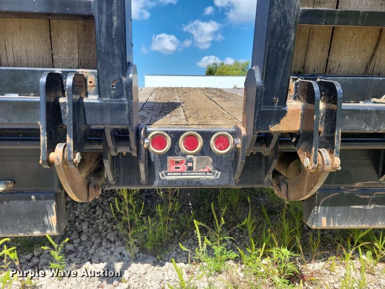 image for item DX7427 2017 B-B Trailers FB8X31TPT equipment trailer
