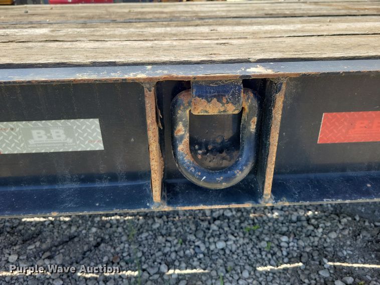 image for item DX7427 2017 B-B Trailers FB8X31TPT equipment trailer