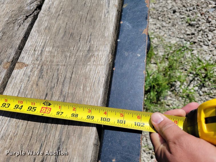 image for item DX7427 2017 B-B Trailers FB8X31TPT equipment trailer