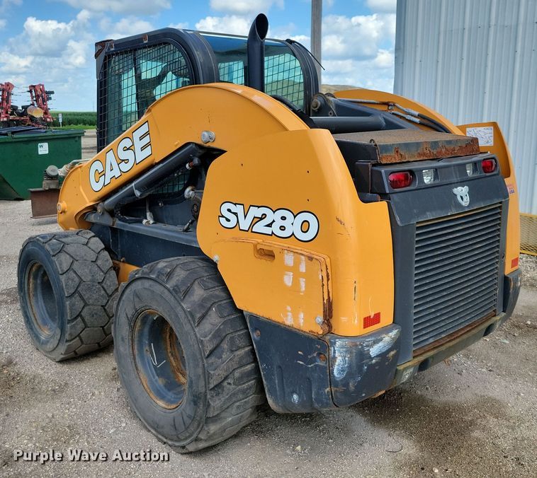 image for item DX7449 2019 Case SV280 skid steer loader