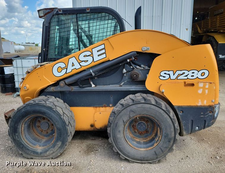 image for item DX7449 2019 Case SV280 skid steer loader