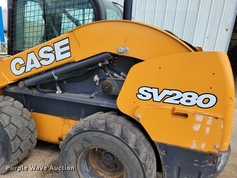image for item DX7449 2019 Case SV280 skid steer loader