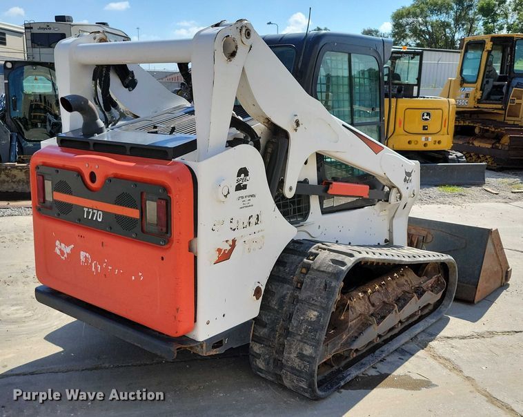 image for item DX7457 2021 Bobcat T770 tracked skid steer loader