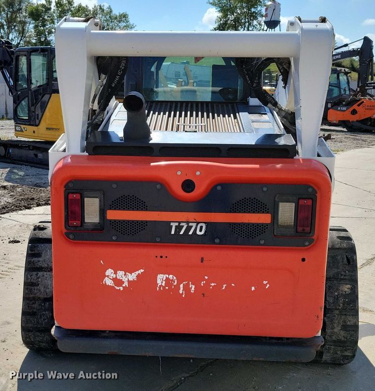 image for item DX7457 2021 Bobcat T770 tracked skid steer loader