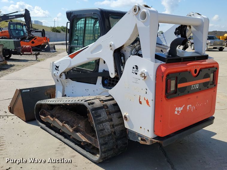 image for item DX7457 2021 Bobcat T770 tracked skid steer loader