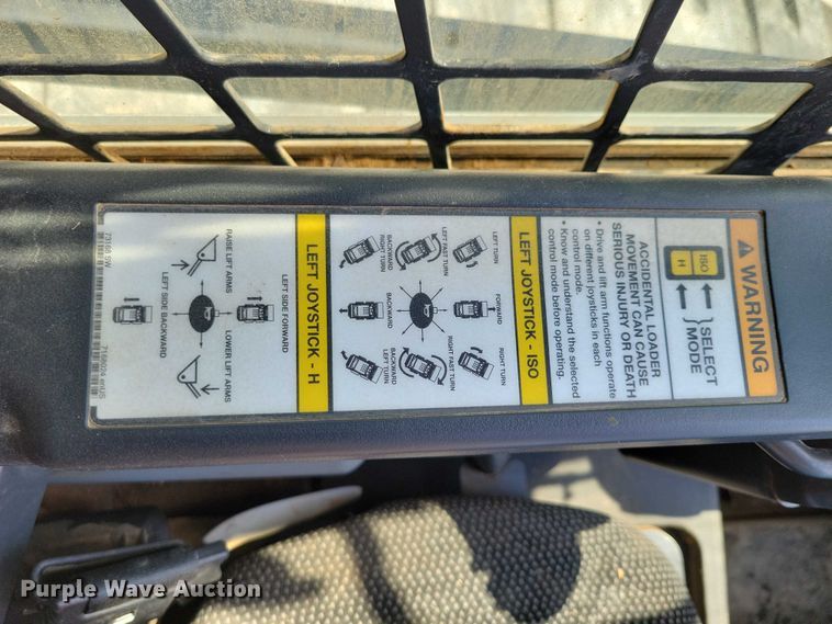 image for item DX7457 2021 Bobcat T770 tracked skid steer loader