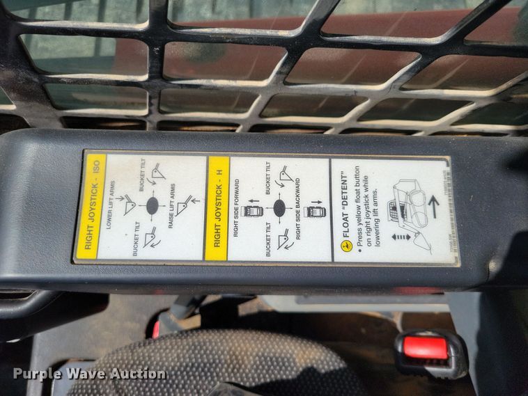 image for item DX7457 2021 Bobcat T770 tracked skid steer loader