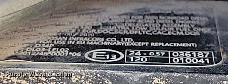 image for item DX7457 2021 Bobcat T770 tracked skid steer loader