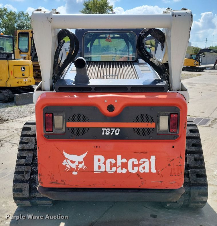 image for item DX7458 2021 Bobcat T870 tracked skid steer loader