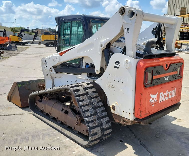 image for item DX7458 2021 Bobcat T870 tracked skid steer loader