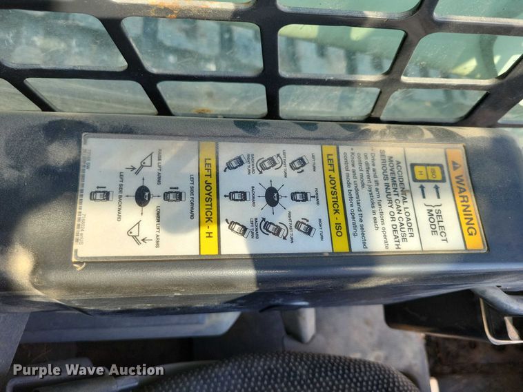 image for item DX7458 2021 Bobcat T870 tracked skid steer loader