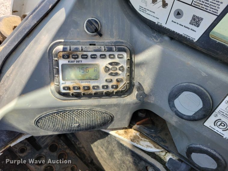 image for item DX7458 2021 Bobcat T870 tracked skid steer loader