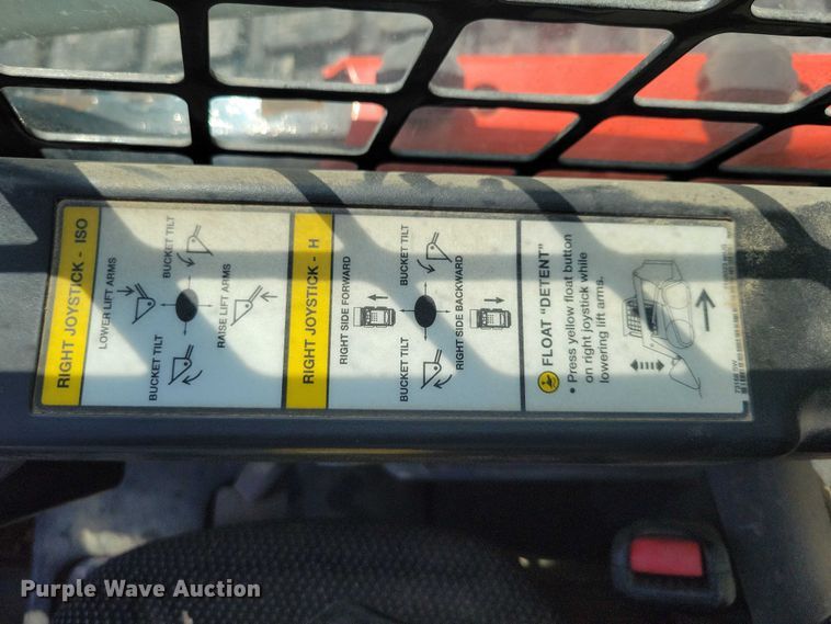 image for item DX7458 2021 Bobcat T870 tracked skid steer loader