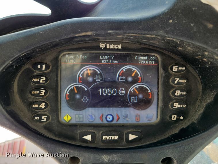 image for item DX7458 2021 Bobcat T870 tracked skid steer loader