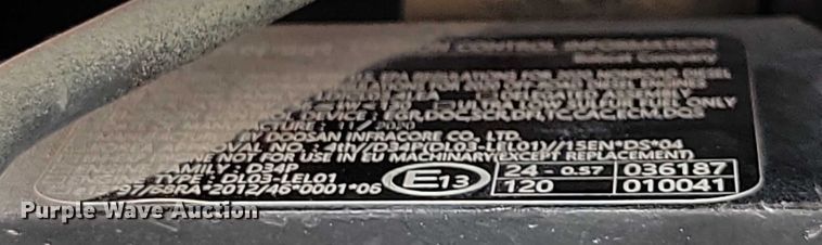 image for item DX7458 2021 Bobcat T870 tracked skid steer loader