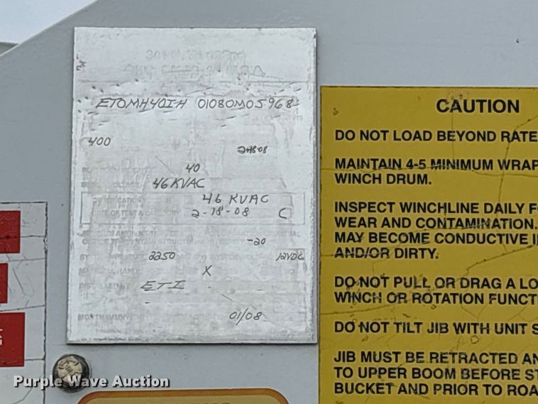 image for item DY0949 2013 Dodge Ram 5500 bucket truck