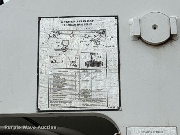 image for item DY0952 2018 International 7500 Bucket truck