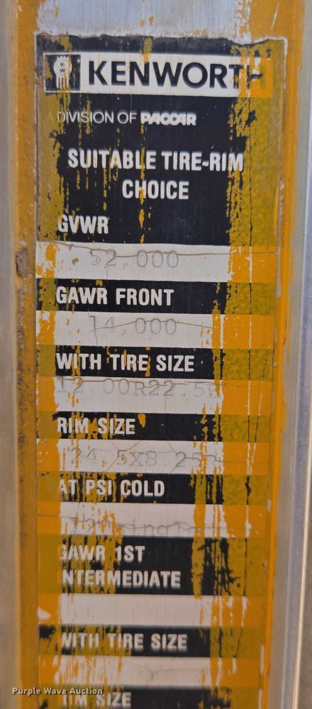 image for item DY1117 1978 Kenworth W900 water truck