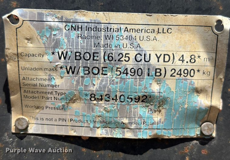 image for item DZ8929 Case bucket