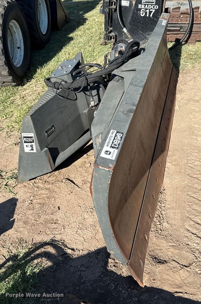 image for item DZ8935 John Deere DB96 skid steer dozer blade