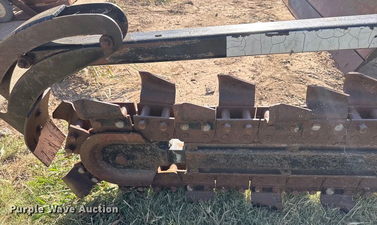 image for item DZ8936 Bradco 617 skid steer trencher