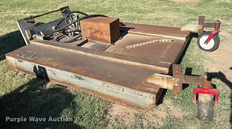 image for item DZ8937 Brush King skid steer rotary mower