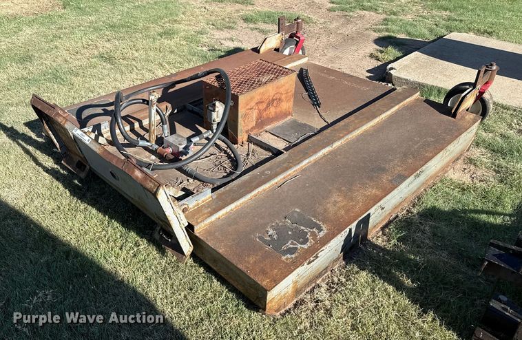 image for item DZ8937 Brush King skid steer rotary mower