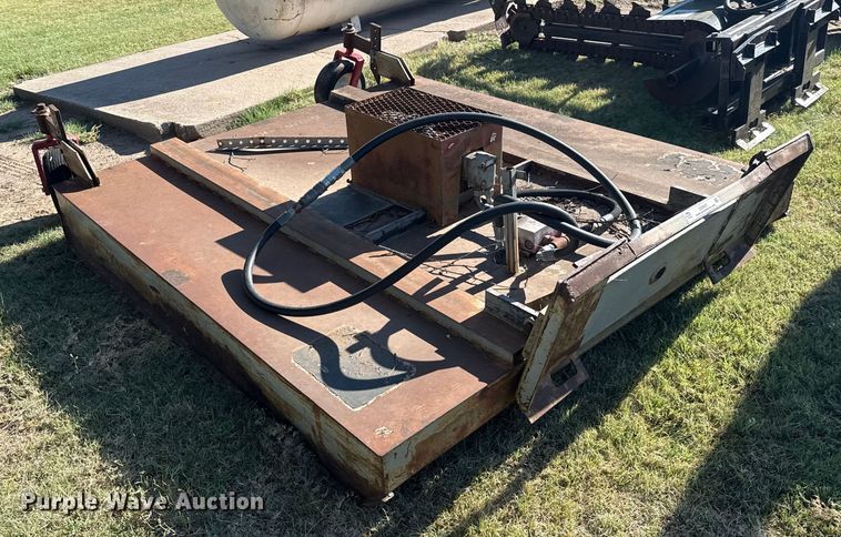 image for item DZ8937 Brush King skid steer rotary mower