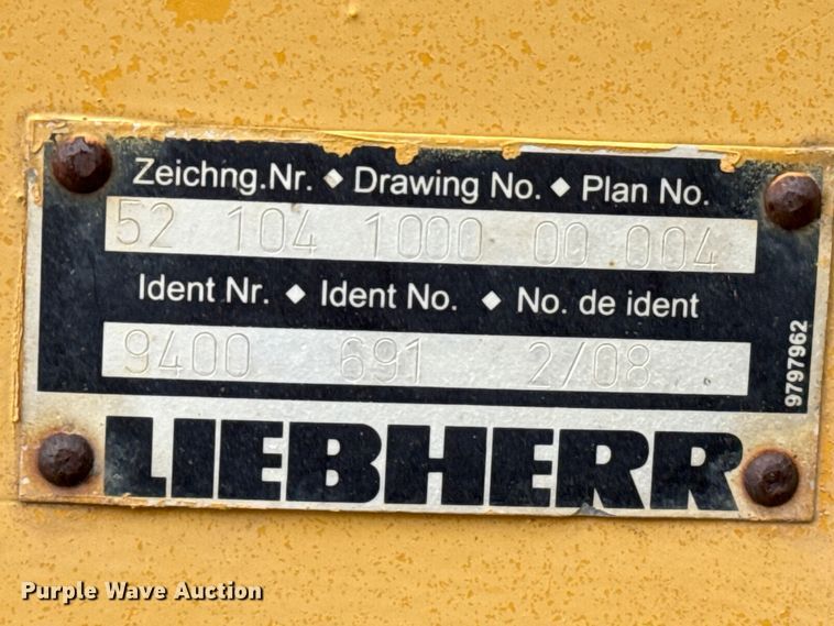 image for item DZ8958 Liebherr ripper attachment