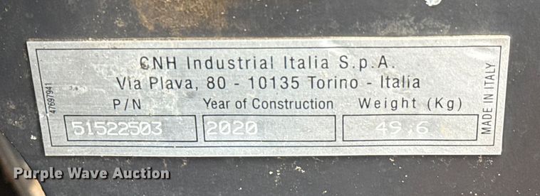 image for item DZ8959 2020 Case 221F compact wheel loader