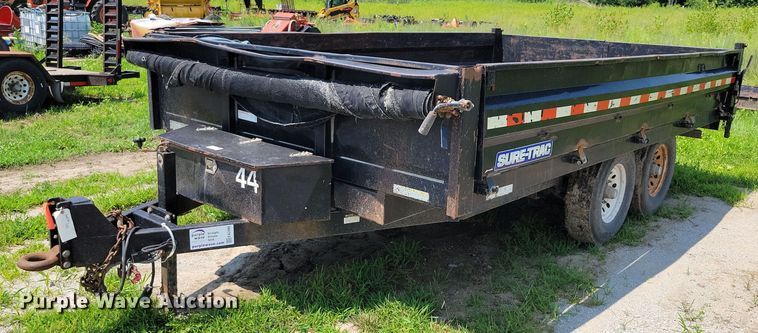 image for item EA2486 2015 Sure-Trac ST9614HLODOD-B-140 dump trailer