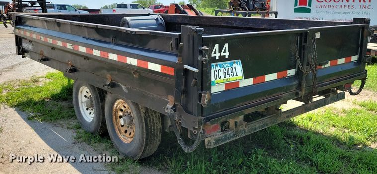 image for item EA2486 2015 Sure-Trac ST9614HLODOD-B-140 dump trailer
