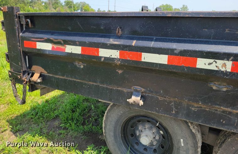 image for item EA2486 2015 Sure-Trac ST9614HLODOD-B-140 dump trailer