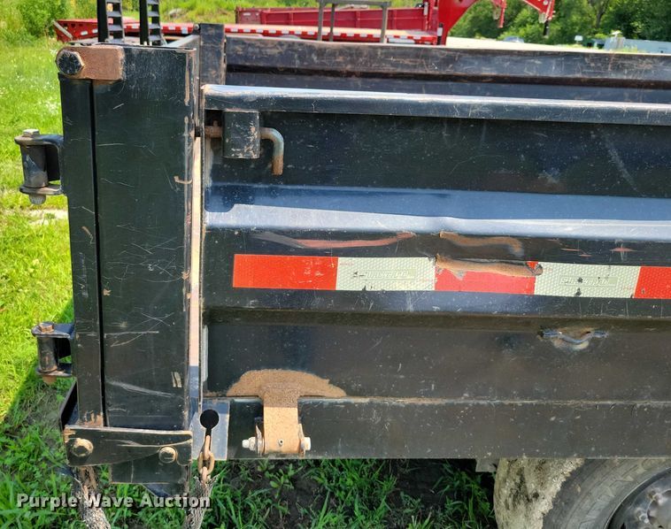 image for item EA2486 2015 Sure-Trac ST9614HLODOD-B-140 dump trailer