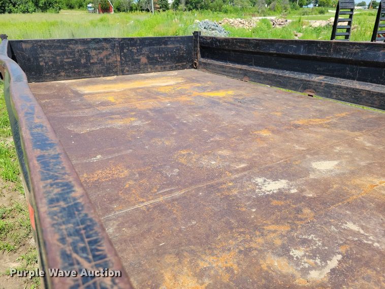 image for item EA2486 2015 Sure-Trac ST9614HLODOD-B-140 dump trailer